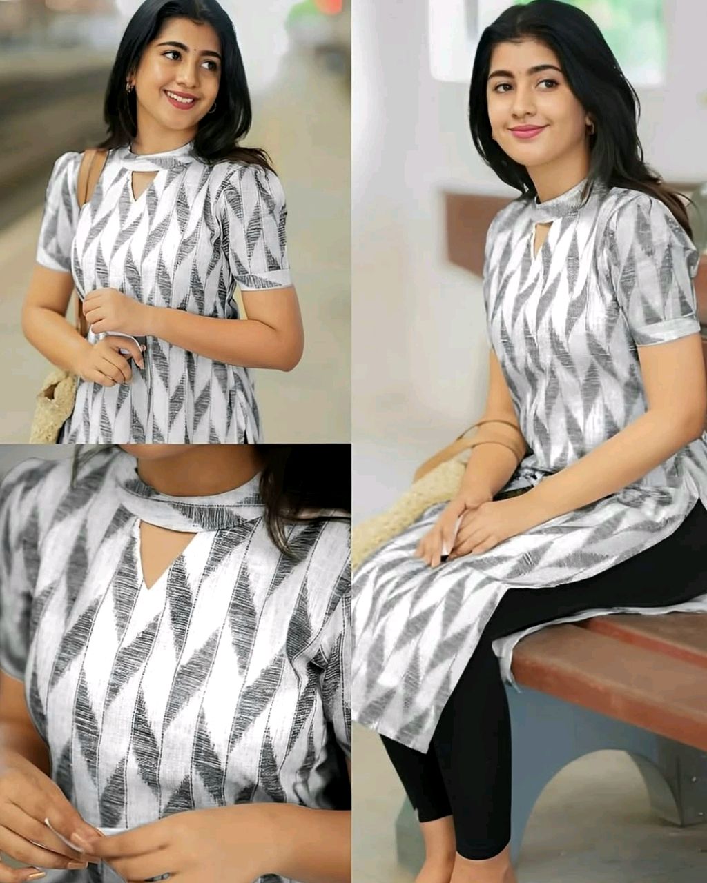 Premium Straight Fit Cotton Kurti