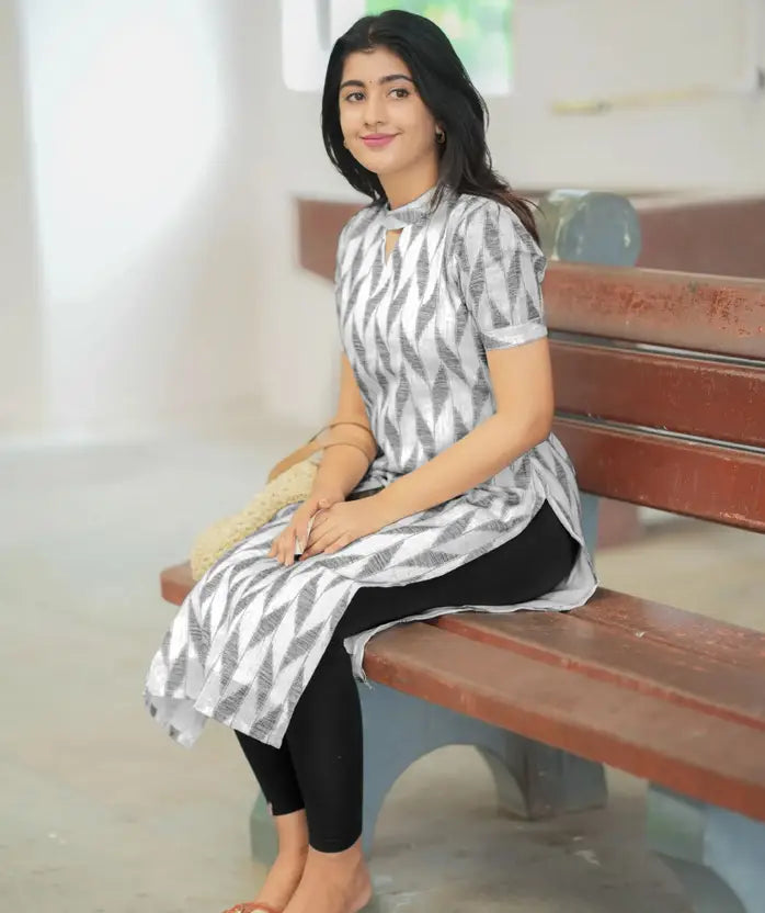 Premium Straight Fit Cotton Kurti