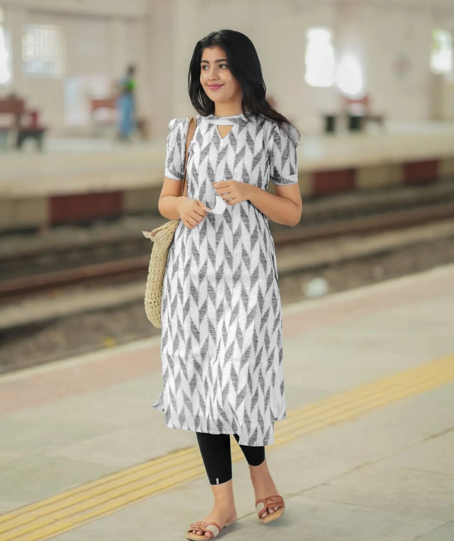 Premium Straight Fit Cotton Kurti